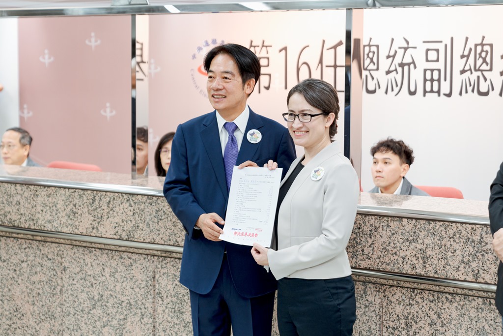 民進黨正副總統參選人賴清德、蕭美琴組成「賴蕭配」，受到國際關注。 圖：賴清德辦公室提供