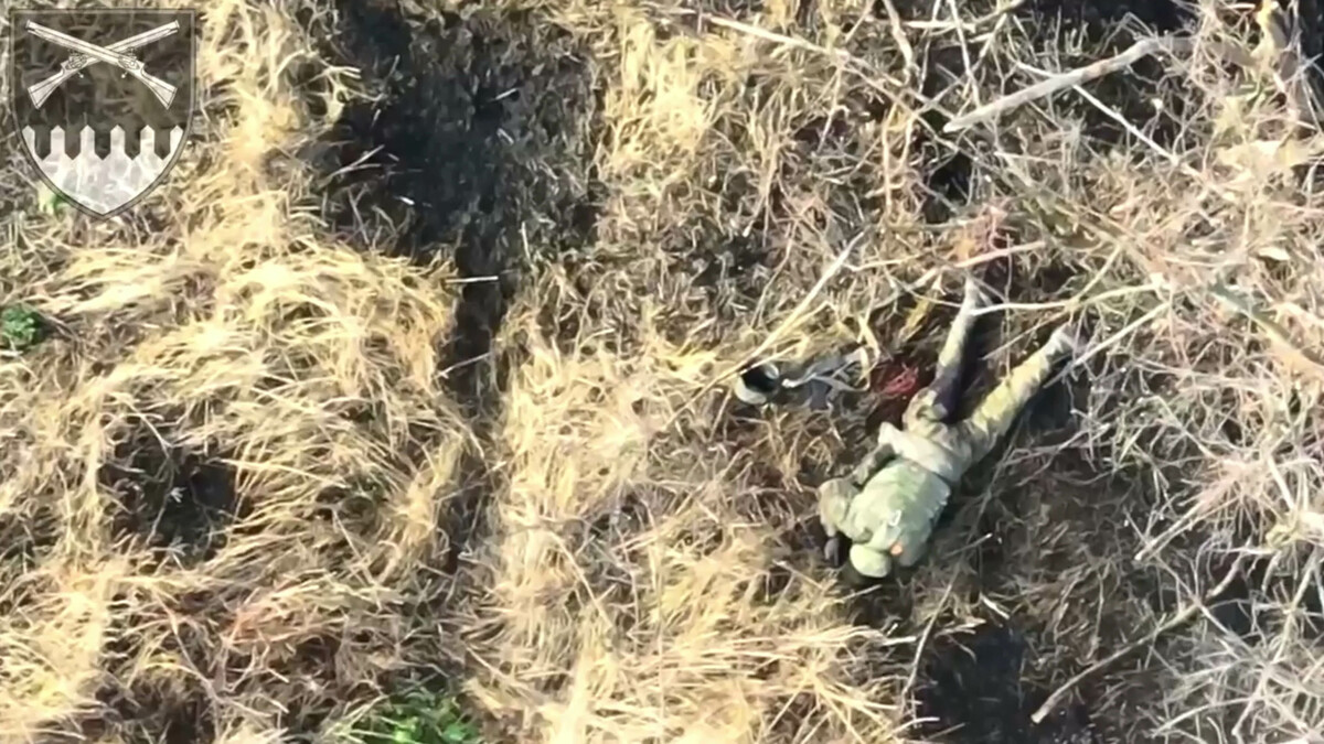 從X帳號「@Teoyaomiquu」發佈的影片中可見，烏軍無人機攜帶的炸彈成功命中多個俄軍，場面相當血腥 翻攝自X帳號「@Teoyaomiquu」