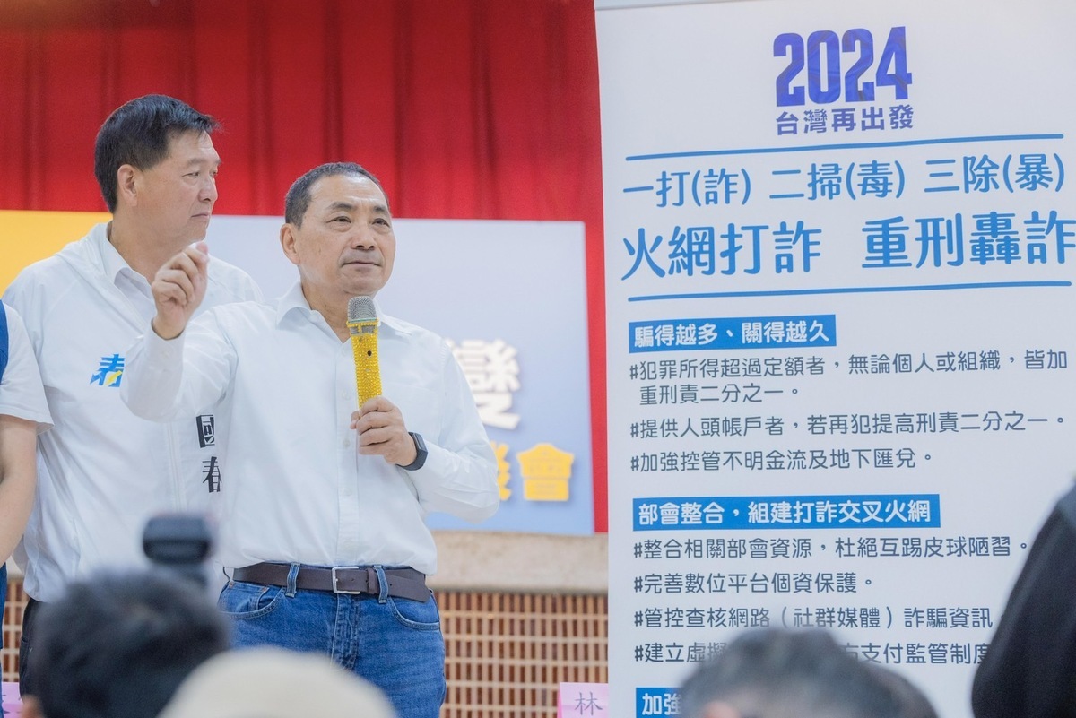 侯友宜表示，自己還是希望藍白合作，喊話柯文哲會等到最後一刻。 圖：侯友宜競辦/提供