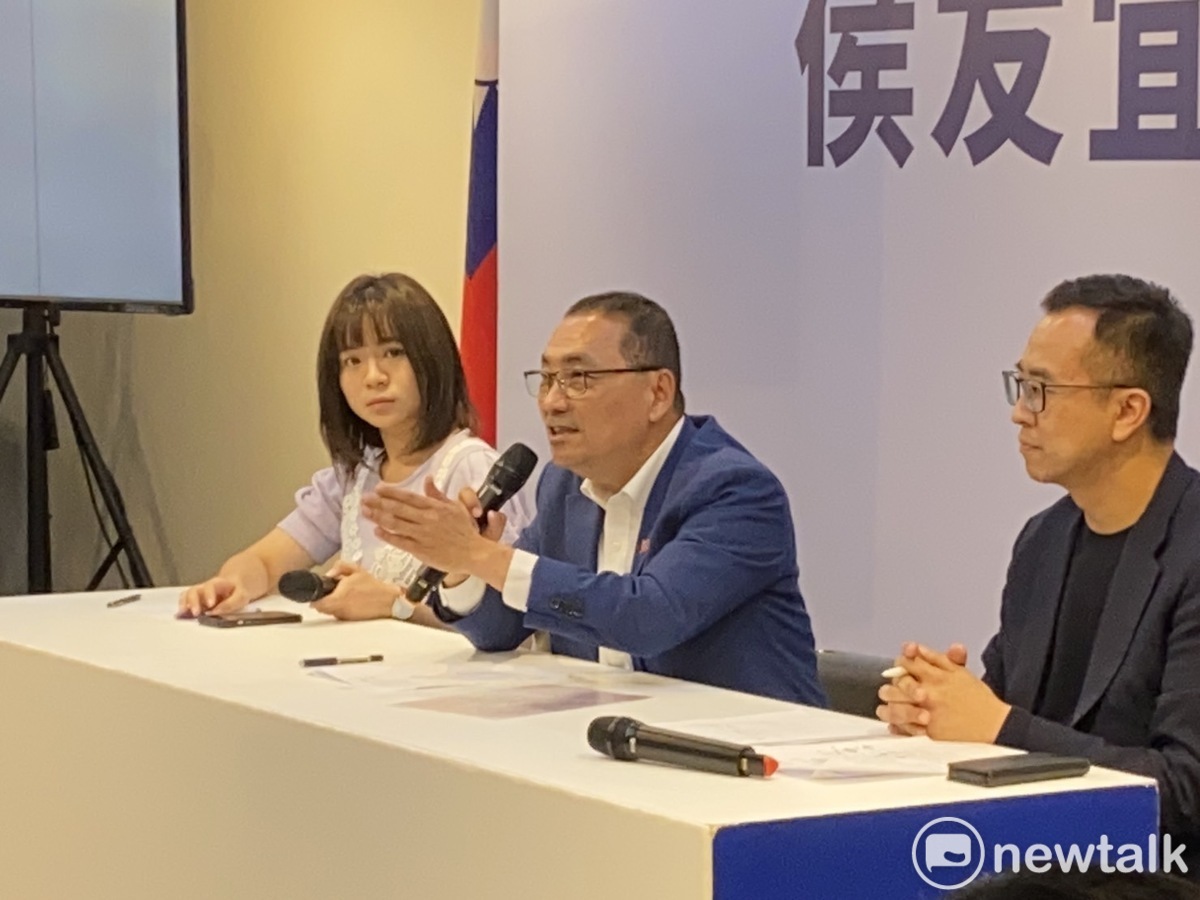 侯友宜強調，藍白合既然協議六點聲明，事情總是有頭有尾，要做一個結束，中間不是誰說了算，讓科學來說了算。 圖：林昀真/攝