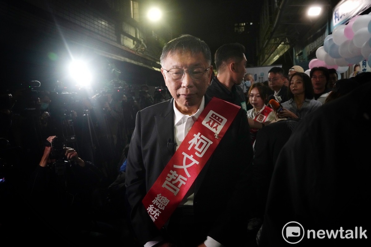 民眾黨總統參選人柯文哲。 圖 : 張良一 / 攝