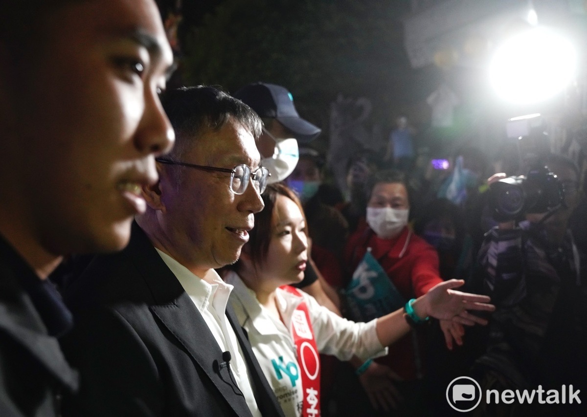 民眾黨總統參選人柯文哲。 圖：張良一 / 攝