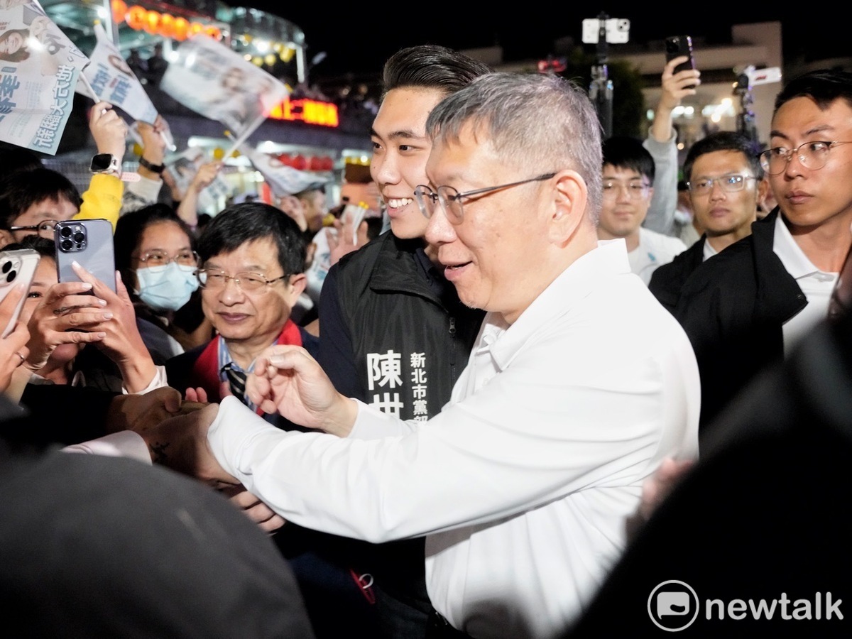 民眾黨總統參選人柯文哲。 圖：張良一 / 攝