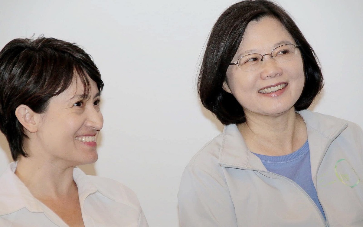 蔡英文與蕭美琴交情深厚。 圖：翻攝自蔡英文臉書