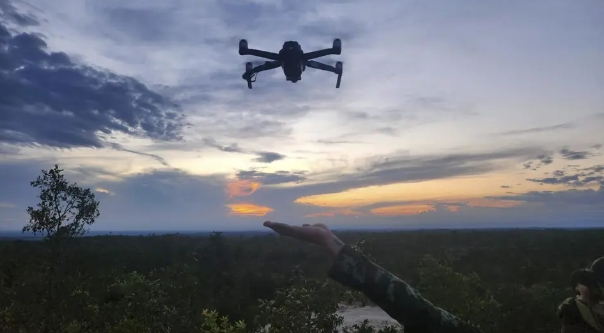 中國的無人機出現在俄烏戰場上。 圖 : 翻攝自雷姐的機械空間