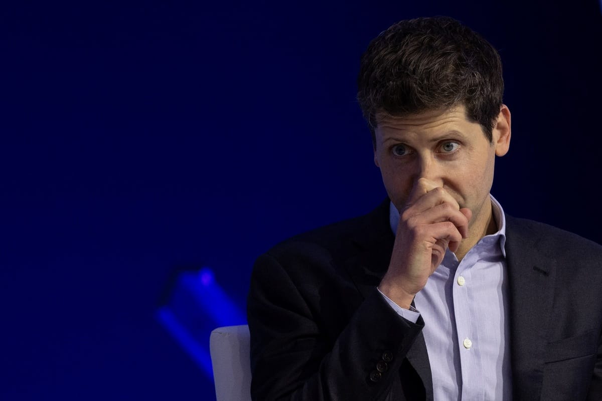 OpenAI 執行長奧特曼（Sam Altman）。 圖：達志影像／路透社