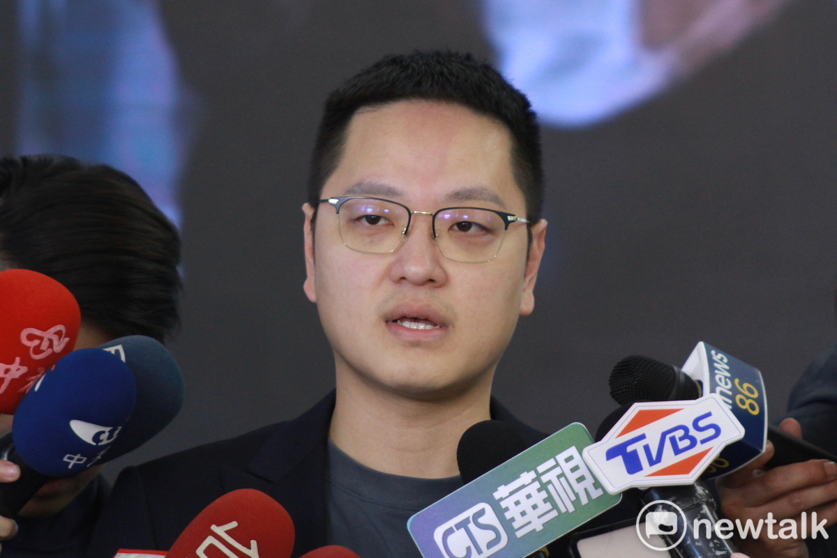 民眾黨遭綠營批甘做國民黨馬前卒，發言人戴于文反嗆，只會抹紅分化「無端挑事」。 圖：周煊惠 / 攝（資料照）