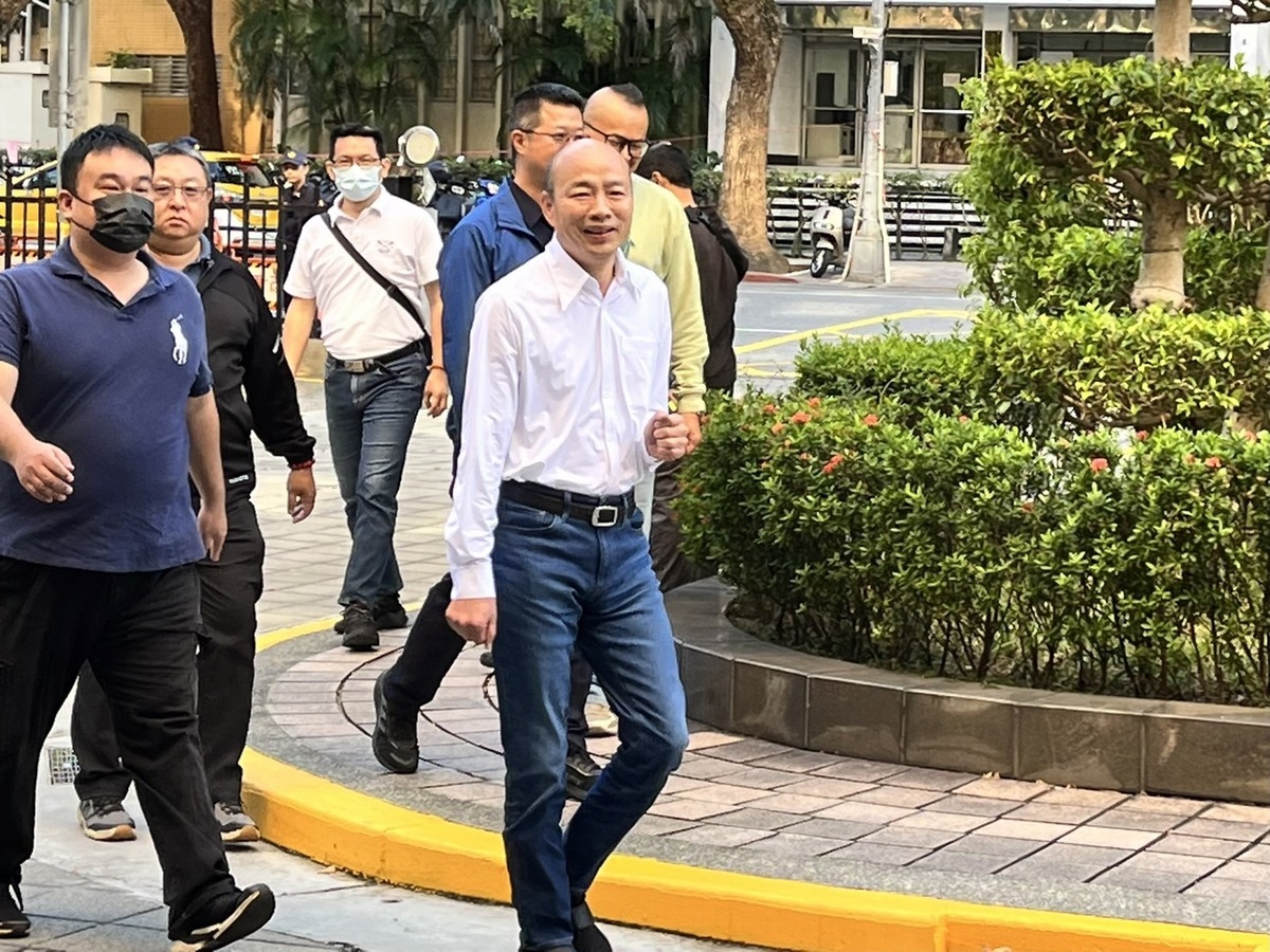 國民黨不分區立委參選人韓國瑜。 圖：金大鈞/攝（資料照）