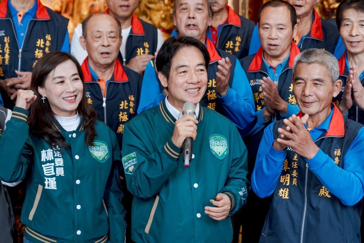 林宜瑾被視為是賴清德「台南幫」核心成員。圖為賴清德在大選期間赴台南力挺林宜瑾。 圖：賴清德辦公室/提供