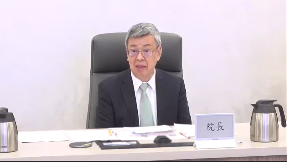 行政院長陳建仁。（資料照片） 圖：擷自行政院提供院會影片