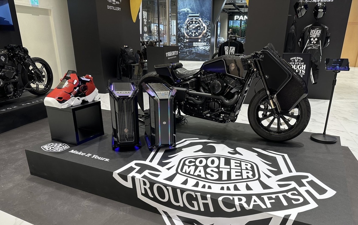新光三越DIAMOND TOWERS推出「Rough Crafts X Cooler Master 2023快閃活動」 圖：Cooler Master/提供