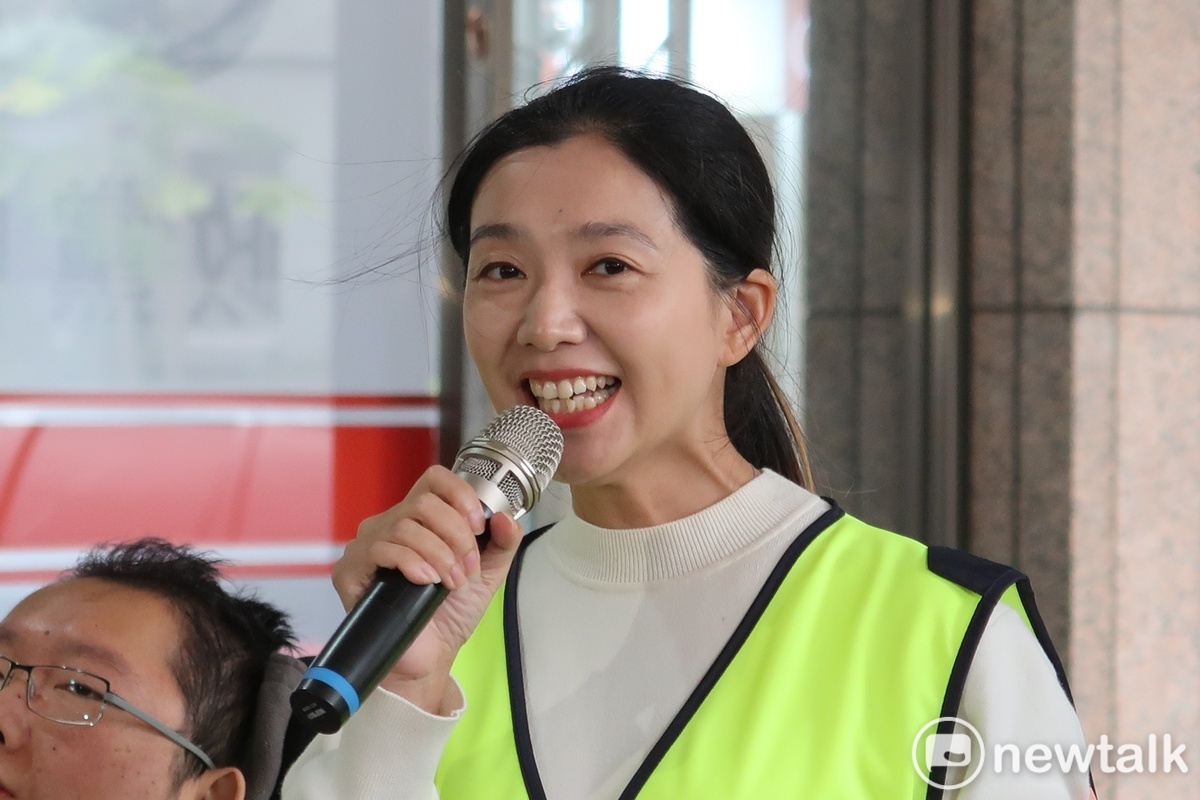 還我特色公園聯盟理事長張雅琳。 圖：林朝億/攝