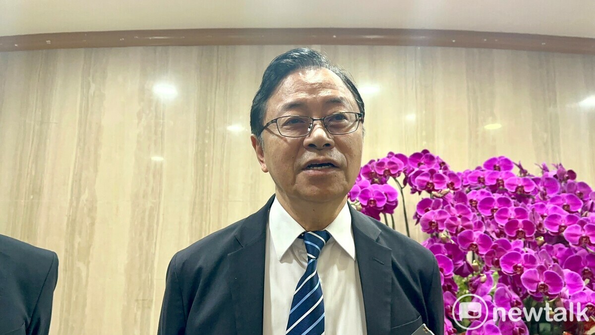 張善政表示，「侯康配」是最好的搭配，有助藍營團結。 圖：林昀真/攝