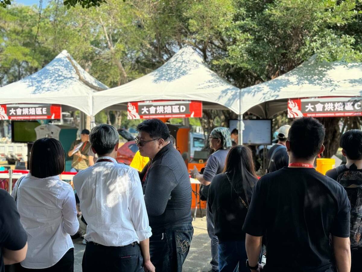 「大港盃」咖啡國際交流賽暨嘉年華再度飄香港都。  圖：高雄市咖啡茶品推廣協會/提供