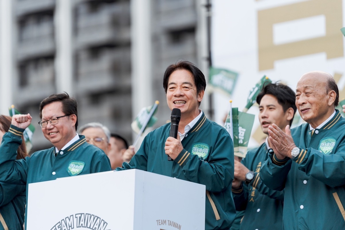 賴清德北桃園競選總部今（25）日下午成立。 圖：賴清德辦公室提供