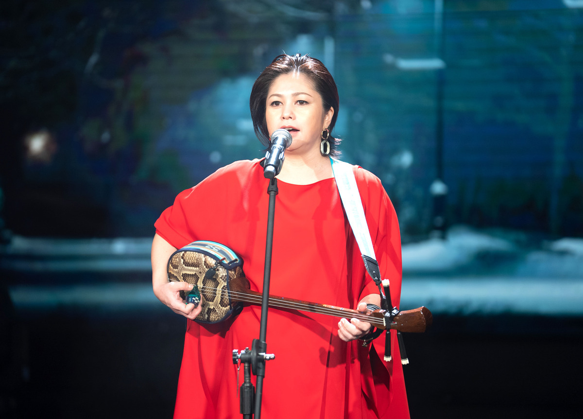 夏川里美以「淚光閃閃」一砲而紅，被譽為日本的「心靈歌姬」。 圖：番薯電視台/提供