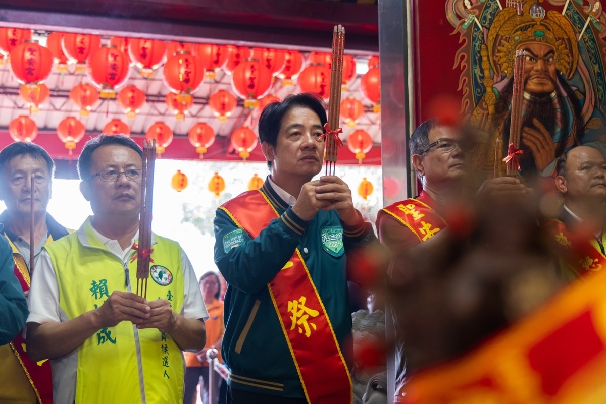 民進黨總統候選人賴清德今（26）日在花東行程滿檔 圖:賴清德競選辦公室提供