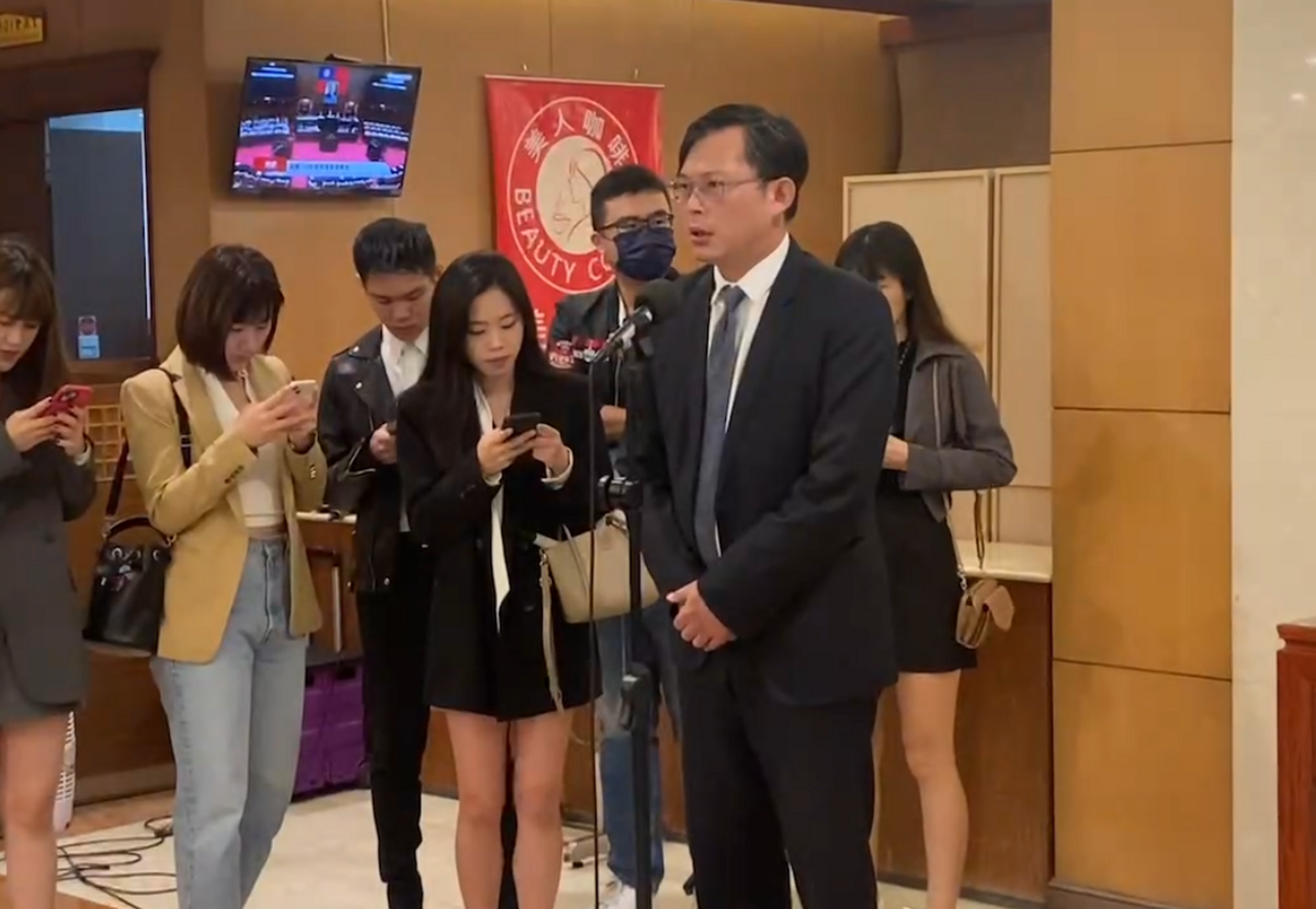 民眾黨不分區被提名人黃國昌。 圖：民眾黨 / 提供
