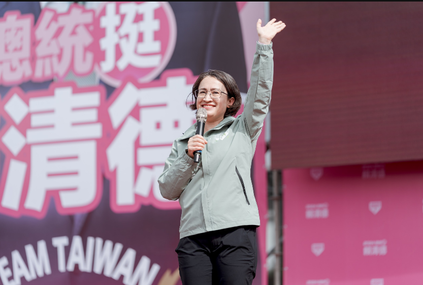 民進黨副總統候選人蕭美琴。 圖：賴清德競總提供