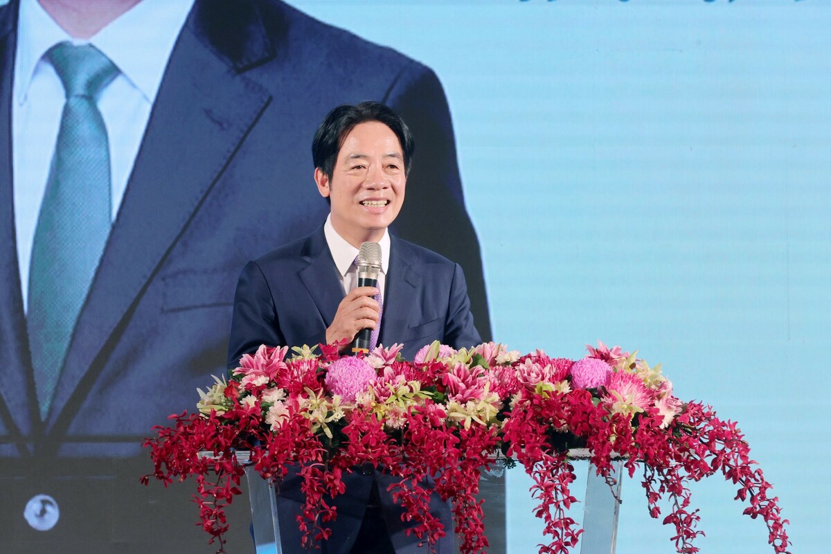 賴清德出席「中華民國第46屆、海外華人第32屆創業楷模暨創業相扶獎頒獎典禮」。 圖：總統府提供