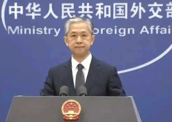 中國外交部發言人汪文斌。 圖 : 翻攝自犀牛鎮