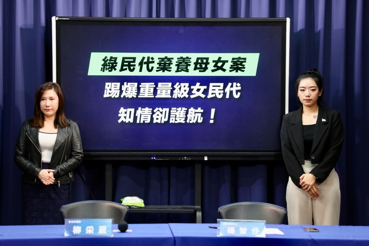 國民黨召開記者會，持續緊盯民進黨台中市議員蔡耀頡被控棄養母女事件。 圖：國民黨文傳會/提供