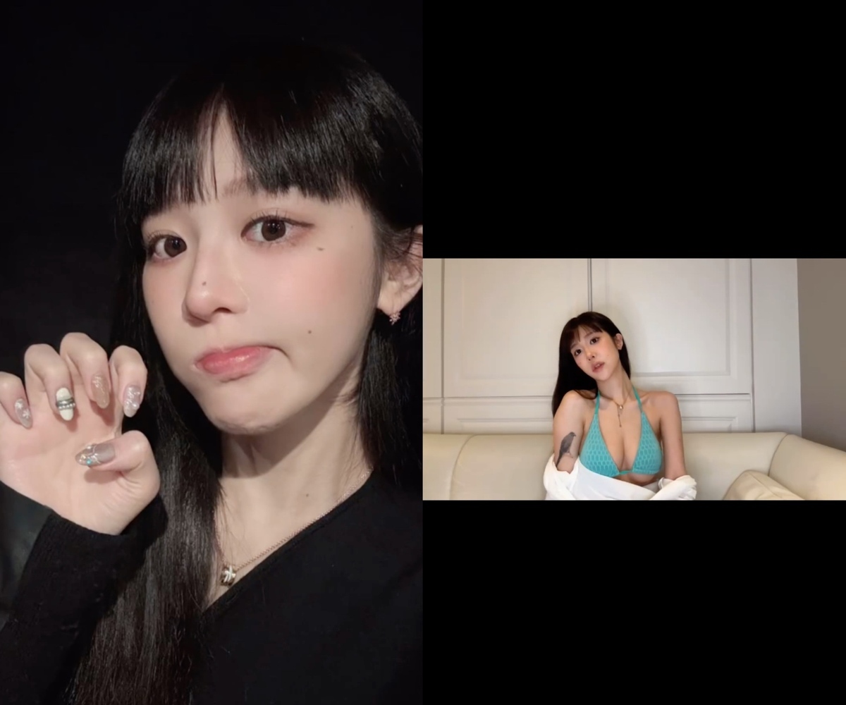 近日美麗妄娜上傳一段影片，看似要分享自己新做的美甲，其實偷藏了小彩蛋。 圖：翻攝自IG＠wanna10_4