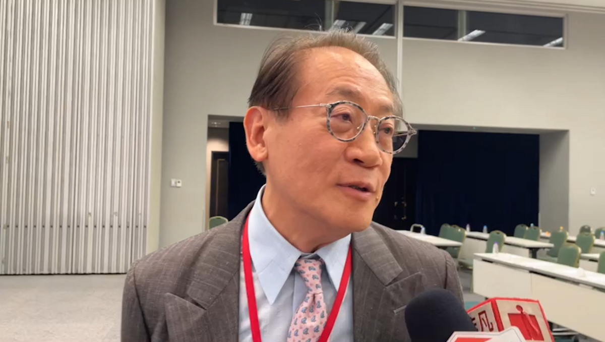 台灣工商企業聯合會理事長許顯榮。 圖：周煊惠 / 翻攝