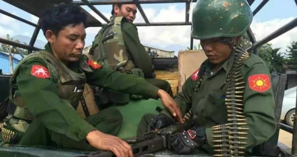 緬北戰鬥激烈，緬軍與反叛軍不斷投入武力增援。 圖 : 翻攝自二號院觀點