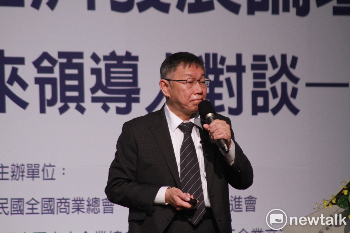 民眾黨總統候選人柯文哲。 圖：周煊惠 / 攝（資料照片）