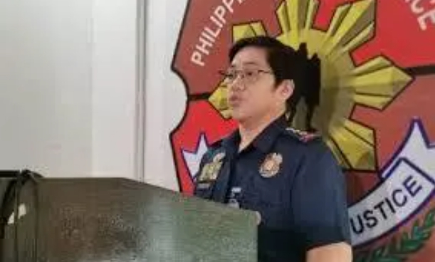 菲律賓員警總署發言人、員警上校讓·法哈多。 圖 : 翻攝自紅星新聞