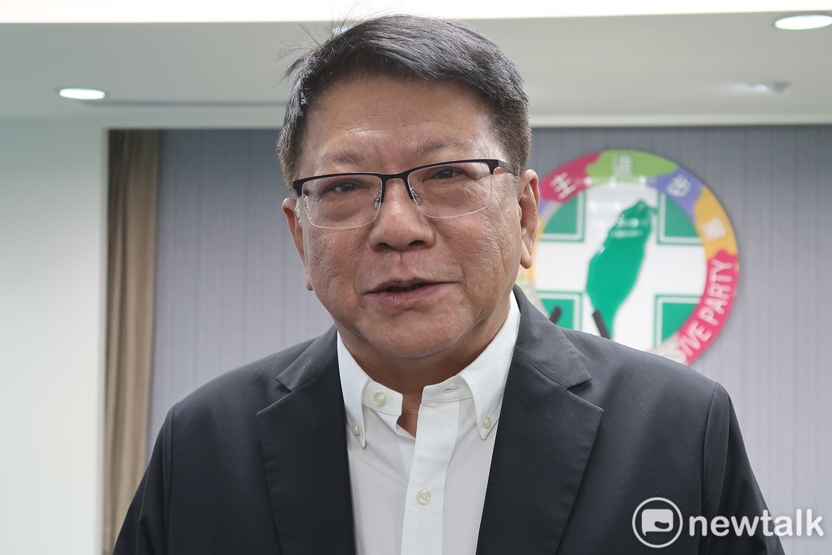 賴清德競總總幹事潘孟安。 圖：林朝億/攝