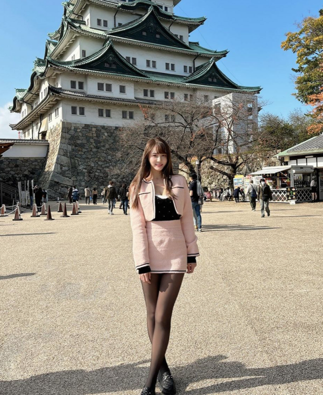 「Passion Sisters」的人氣成員「短今」近日飛往日本名古屋市旅遊。 圖：翻攝自IG＠sammie_923