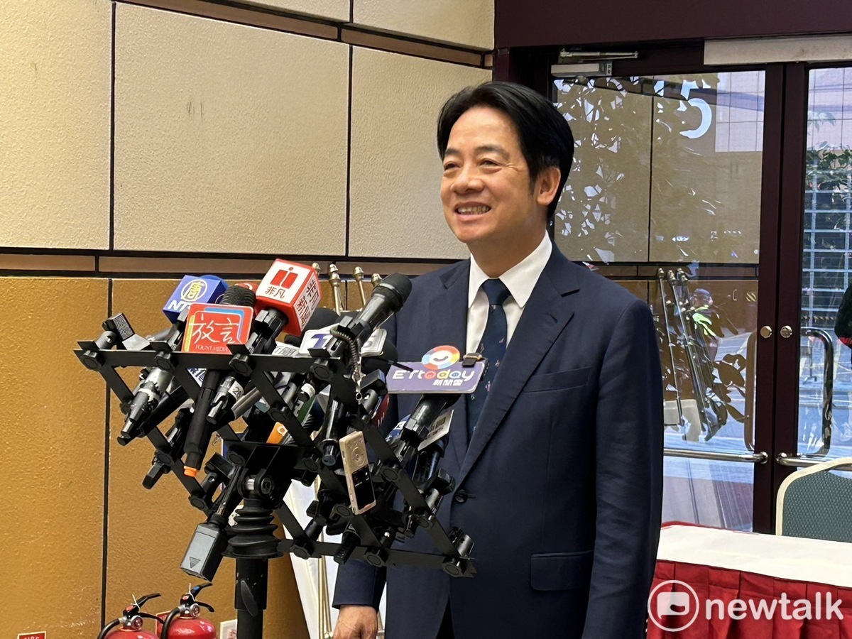 民進黨總統候選人賴清德。 圖：黃宣尹/攝