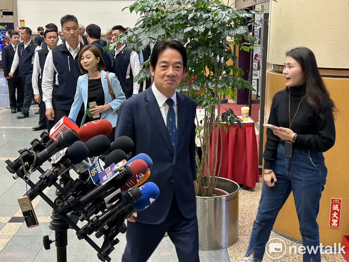 賴清德出席「2023台灣經濟發展論壇――與國家未來領導人對談」。 圖：黃宣尹/攝（資料照）