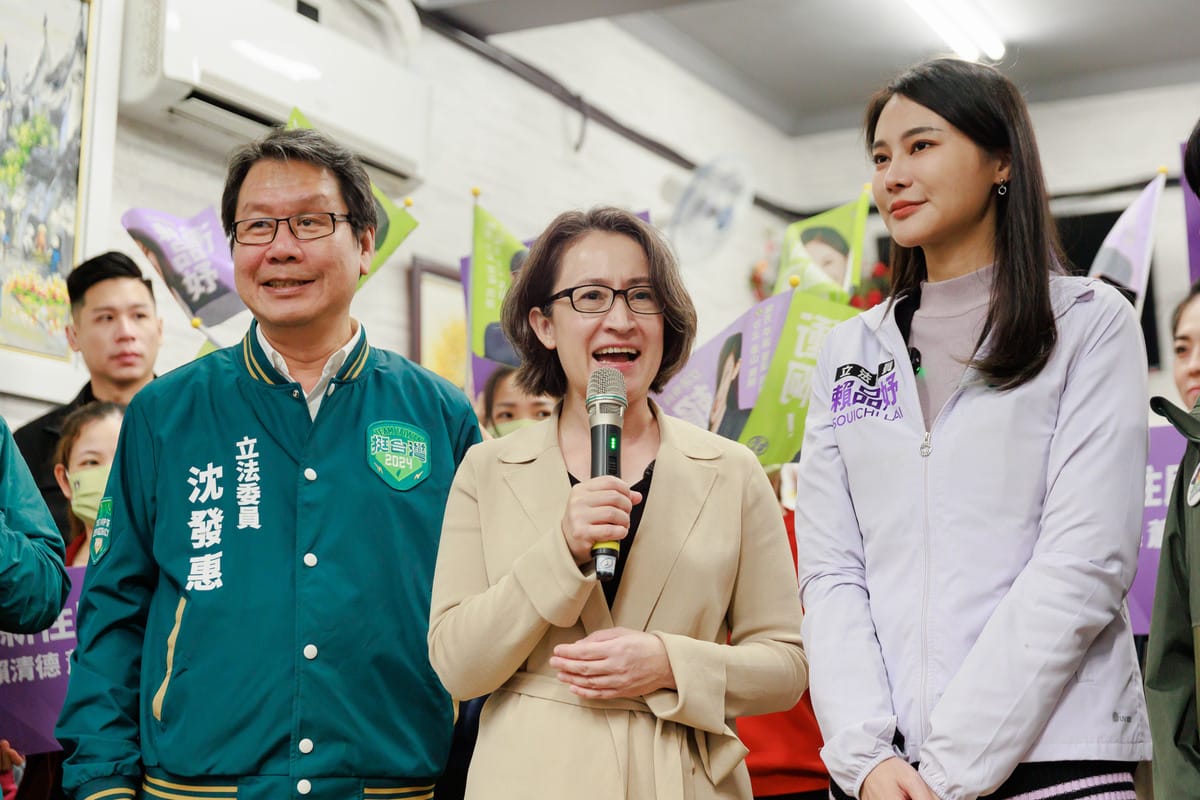 林育卉表示，蕭美琴從內政到外交的經驗，以至於交通、農業、同婚等議題都有涉獵，將成為新住民的典範和代表。 圖：賴清德競總提供