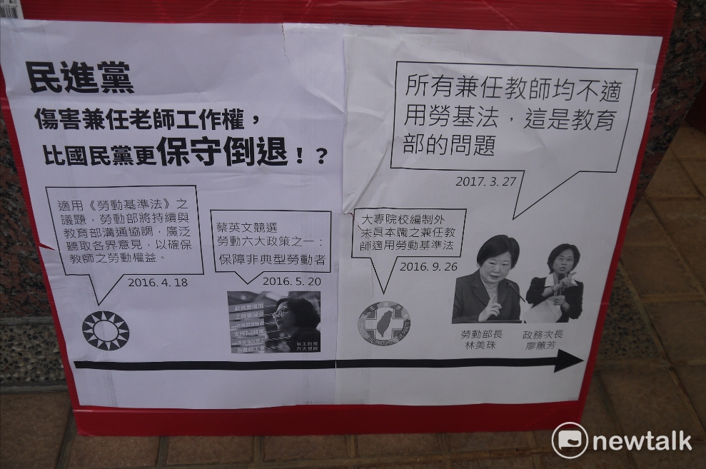 民進黨勞動政策大轉彎。 圖：鍾孟軒/攝