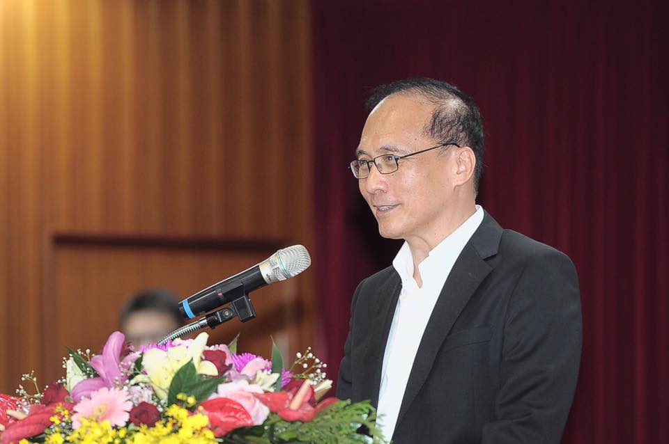 行政院長林全今天到台南市，出席「台南市警察節106年警察節慶祝大會」。 圖：行政院提供