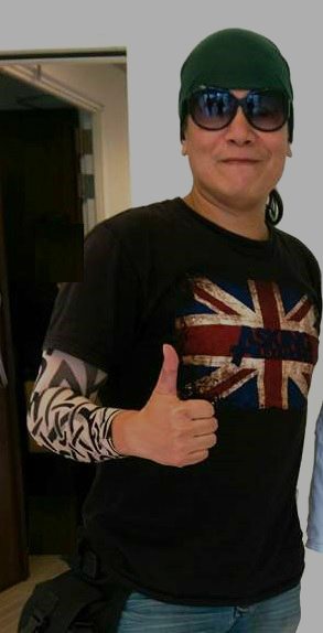鄭問弟子練任，其作品目前在中國被改編為連載電影，他也鼓勵台灣年輕人能多加嘗試創作。 圖：英雄故事／提供