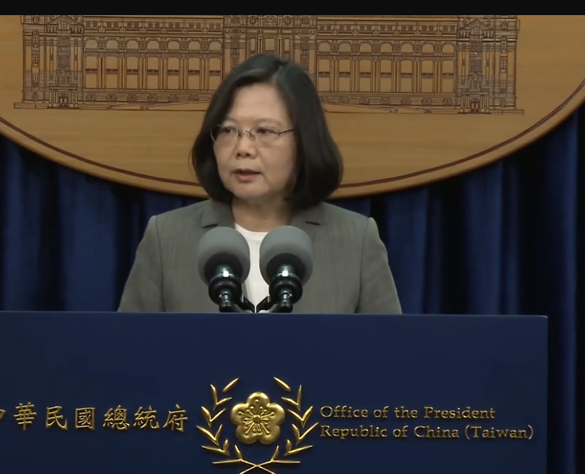 台巴斷交》蔡英文：主權不容交換 絕不在威脅下妥協讓步