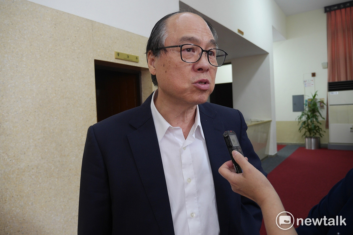 蔣乃辛今天宣布不選立委。 圖：趙婉淳/攝