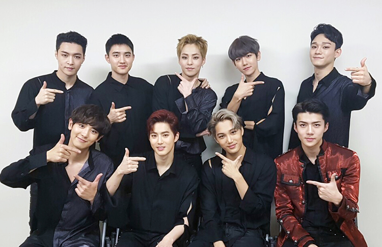 海內外都具有超高人氣的大勢男團EXO。 圖：翻攝自  EXO 官方網站