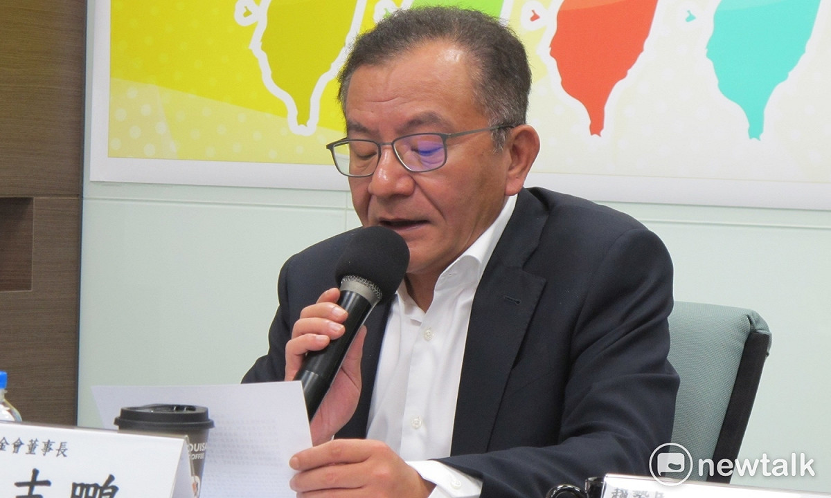 凱達格蘭基金會董事長高志鵬20日表示，黨內似乎浮現對蔡英文總統「維持現狀」政策不耐。 圖：林朝億/攝
