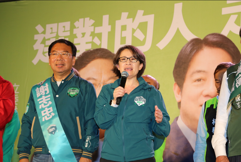 民進黨副總統候選人蕭美琴。 圖：賴清德競總提供