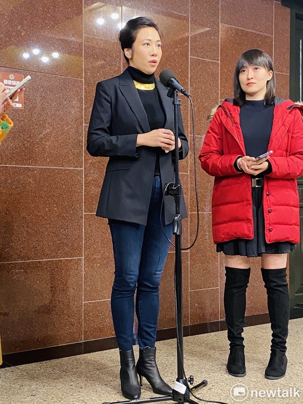 民眾黨副總統候選人吳欣盈。 圖：周煊惠 / 攝
