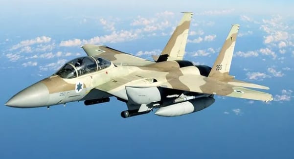 以色列F-15I戰機。 圖 : 翻攝自湘評中外
