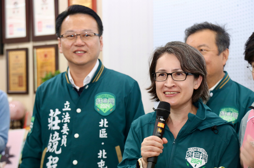 蕭美琴分析自己與趙少康的風格迥異。 圖：賴清德競總提供