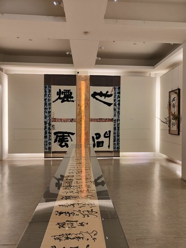 「何如屋漏─2023明宗書篆主題展」展出作品。 圖：黃博郎／攝