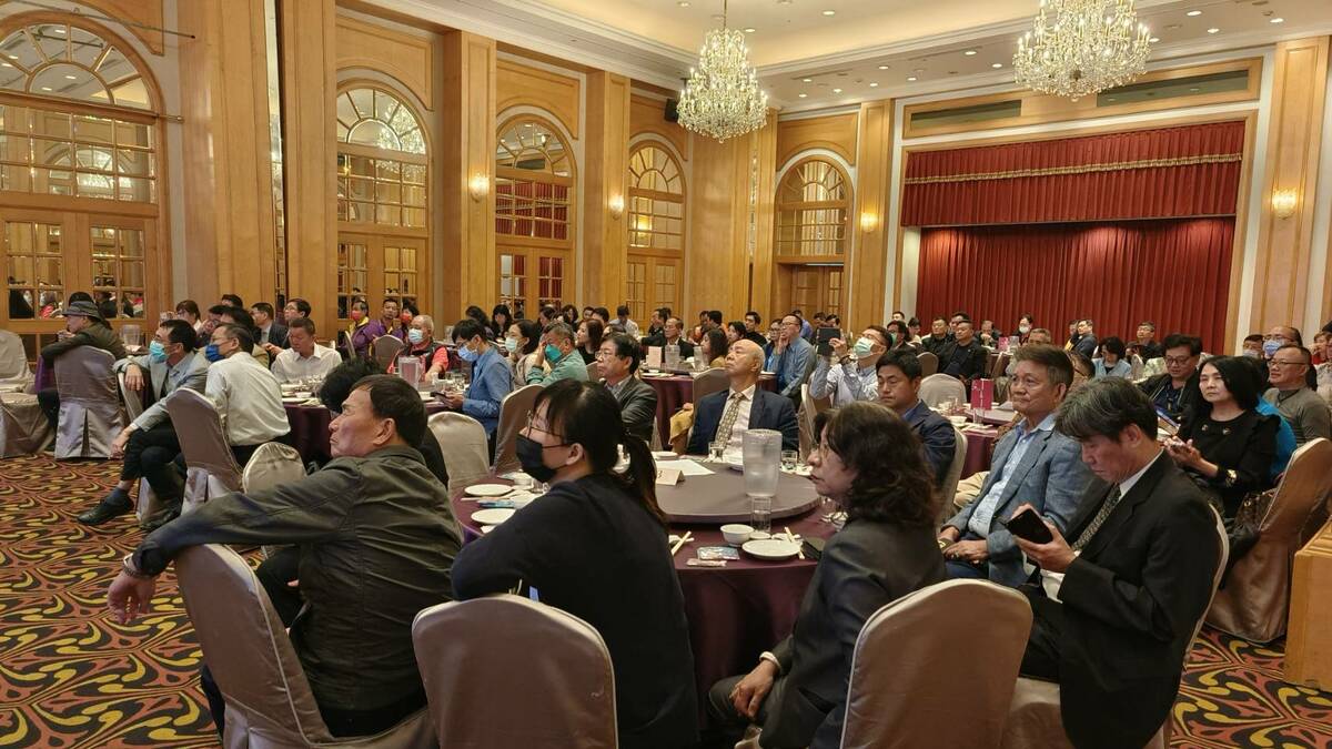 社團及全國各地企業家出席。 圖：孫家銘攝
