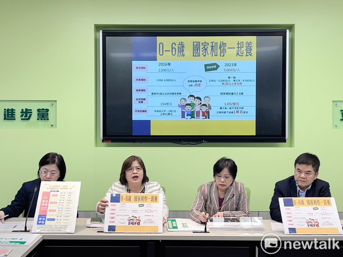 民進黨立院黨團今(6)日針對最低工資法儘速立法提出看法。 圖：金大鈞/攝